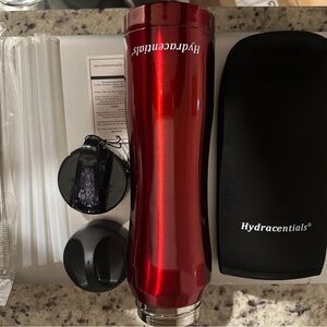 Hydracentials Red Stainless Steel Tumbler